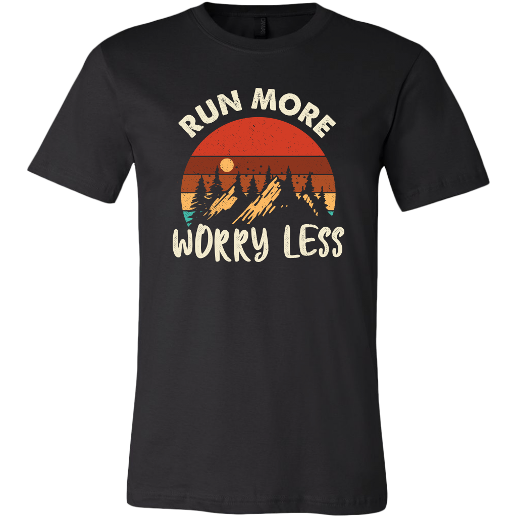 Run More Worry Less Vintage